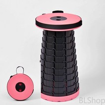 아코디언 접이식 휴대용 의자 핑크 캠핑용 접이식 의자 휴대용 접이식 의자