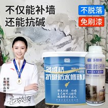 담벼락 울타리 벽 수리 페이스트 방수 방습 곰팡이 방지 항알칼리 백색 수리제 대면적 퍼티, [08] 패키지 5개 10 항알칼리성 연고 2 실란트