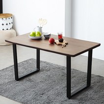 베스트리빙 [리퍼상품] 뉴송 우드슬랩 식탁테이블(단품)/1400식탁/1800식탁, 투톤