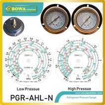 업소용 냉장고 중고 테이블 팬 모터 한 쌍의 R404a R22 R407c 및 R134a 압력 게이지는 AC 냉동고 히트 펌프 장치에서 낮은 고압 값을 나타냅니다, 한개옵션0