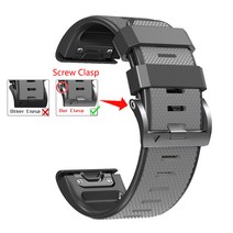 Garmin Descent G1 Solar Mk1 Mk2 Mk2i 시계대 스포츠 2 색 실리콘 방수 손목대 가민 Quick Fit 22mm 26mm 스트랩, Quick Fit 26mm, #6