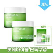 [아이소이_화장품] [롯데홈쇼핑단독]모이스춰 닥터 크림(장수진 수분크림) 70ml 더블세트, 1세트