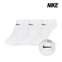 나이키 나이키 양말 에브리데이 라이트웨이트 3개입 화이트 SX7678-100, M(240-260)