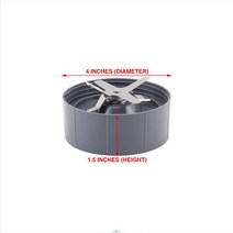 NutriBullet과 호환되는 거대 컵 및 추출기 블레이드 교체 부품 32 oz 600W 900W 블렌더 NB-101B, 한개옵션0