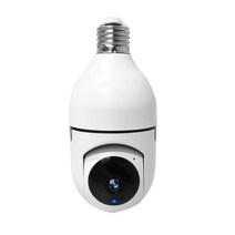 전구형 무선 CCTV 간편 설치 360도 회전 매장 사무실 창고 실외 홈캠 베이캠, 적외선야시 + 무 + 3MP + 3.6mm