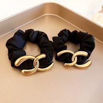 체인 팬던트 블랙 곱창밴드