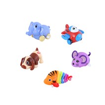 아이케이 태엽완구 낱개판매 태엽 장난감 세트 작동완구, B-3 물고기(핑크)