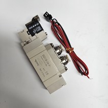 솔레노이드밸브 SC311D-C4-P- M-D4 YPC 5포트 싱글형 솔밸브, L-D4 (DC24V)