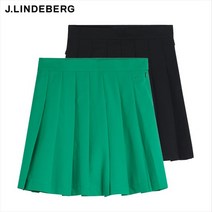 [J.LINDEBERG] 여성 골프 치마 / 제이린드버그 골프웨어 아디나 스커트 / GWSD07818 M376 9999 진녹색 블랙