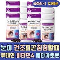 눈이 건조 피곤 침침할때 루테인 비타민A 베타카로틴 빌베리분말 어두운곳 시각적응 멀티 복합 미네랄 황반색소 엄마 아빠 아버지 어머니 홈쇼핑 좋은 음식 보조식품