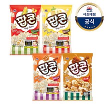 [사조대림] 사조 팝콘 80g x18봉 4종 택1 /전자렌지용/간식, 선택:버터맛 x9봉 +카라멜맛 x9봉{M}