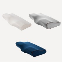 수면의질 숙면 c커브 메모리폼 경추 목베개 목이편한 폭신한 편안한잠자리, 그레이