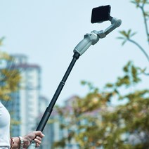 페이유짐벌 지윤 Feiyu 짐벌 스태빌라이저 익스텐션 로드 스틱 DJI OM 4 Osmo 모바일 2 3 용, 한개옵션0