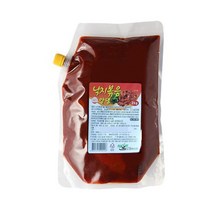 뉴그린 푸드 낙지볶음 양념장 2kg 가정용 업소용 대용량 식자재 학원 급식용, 1