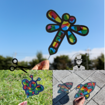 섬세한남자공방 셀로판지썬캐쳐 셀로판지그림자놀이 집에서할수있는 엄마표 집콕놀이 수업재료 학습교구, #유령의집