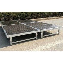 접이식 무대 단상 야외 행사용 무대 축제 발판, 80x128cm