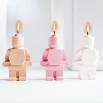 소이캔들만들기 캔들용기 오브제캔들 몰드 캐비티 로봇 실리콘 촛불 금형 촛불 얼음 26, b
