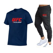 UFC 티셔츠 긴반지 세트 캐주얼 헬스장 운동복