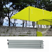 접이식 폴대1P 천막고정용 타프용 글램핑텐트 루프탑 차박 고정폴대 캠핑 2184, D상품폴대1PDD