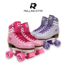 롤링스타 로맨틱스완 롤러스케이트 아동용, 핑크