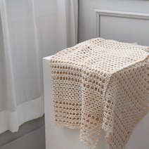 동영상 코바늘 클래스 - 레이스 커튼 diy 키트 포도주, 1개