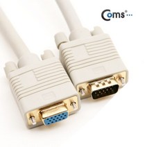 형 모니터 RGB VGA D SUB 연장 케이블 5타, 본상품선택