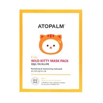 [P1B] 아토팜 와일드 키티 마스크팩 5매 / 수딩 로션 ( P1B / 55989EA ), 1, 본상품선택