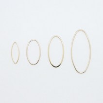 동대문153[DM-0090]동대문 도매 악세사리 재료 부자재 타원 펜던트