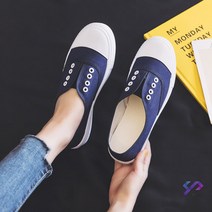 와이제이 여성용 펀칭 밴딩슬립온 8컬러 여성슬립온 단화 스니커즈 YJ0009