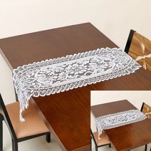 130CM 레이스 테이블 러너 테이블천 테이블덮개