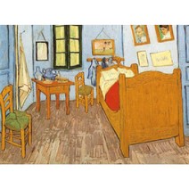 알로하플러스 보석십자수 패브릭형 1+1, 1세트, 고흐의 방 (40x50cm)