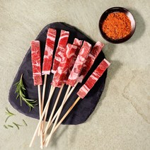 푸드장 수제꼬치 14종 모음, 1팩, 양꼬치 8개(160g)