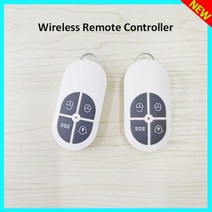 리모콘 스마트키 2pcs 무선 원격 컨트롤러 telecomando 433 mhz alarme e controle keylles 포커스 용 4 버튼 st-vgt st-iiib, 2개, 01 2pcs