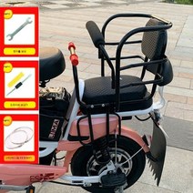 자전거보조의자 자전거 뒷안장 유아 어린이 시트 보조의자 뒷좌석, J