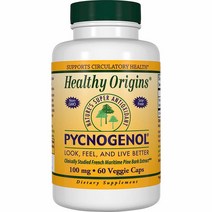 헬시오리진스 피크노제놀 100mg 60정 1개 Healthy Origins