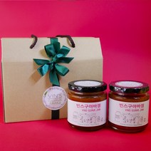 빈스 구아바 잼 & 구아바잎 차 선물세트 - 유기농 인증 구아바 2종세트 1구단품세트, set1 빈스구아바잼2병세트