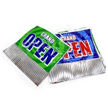 칼라풀오픈양면만국기(SR) 개업 오픈 은박수술 만국기