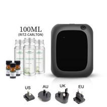 전자 방향제 디퓨저 스마트 룸 향기 기계 아로마 공기 청정기 에센셜 오일 냄새 분배기 사무실 향수 향료 1000 ³, 13.Grey 100ML 3  미국