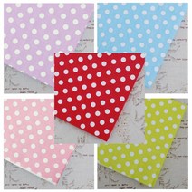 도트냅킨 33x33cm(20매입) 땡땡이냅킨 칼라네프킨휴지 파티용품 테이블장식 홈파티 생일파티 상차림 돌잔치, 핑크