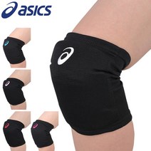 아식스 배구 무릎보호대 XWP260 XWP261 무릎패드, L, XWP261_9024블랙레드, 1개