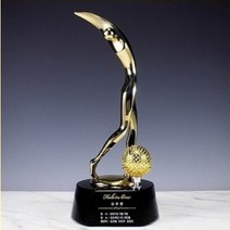 골프트로피 홀인원패 이글패 싱글패 트로피 상패 감사패 골프트로피제작, 트로피5은색본인공