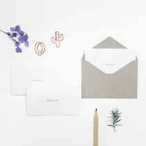 재생지 카드, For you