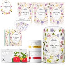 알찬 세트 유노하나 2140g + 몽돌 비누 2개세트 아기입욕제