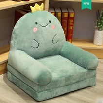 아이씨두잇 뒹굴러 어린이집 생일선물 접이식 독서 아동 키즈 방석 소파 쇼파 의자 침대, 2단폴딩 5.공룡