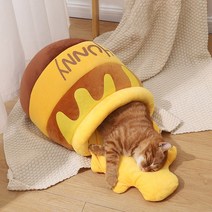 꿀단지 숨숨집 고양이 하우스 귀여운 강아지집