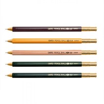 OHTO 목재겔펜 NKG-450E 0.5mm 오토볼펜 우드볼펜, 옐로우
