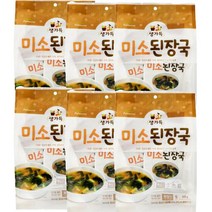 풀무원 미소된장국 5입x6개 30개입