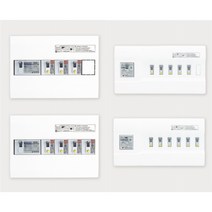 상도 주택용분전함 아파트분점함 전기박스 가정용분전함 노출형 매립형 분전함 차단기함 분전반 노출함 조립 두꺼비집, 3회로 노출