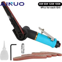 에어 샌딩기 소형 센더기 미터 벨트 샌더 앵글 그라인딩 머신 컴프레서 샌딩용 샌딩 포함 공압 공구 세트