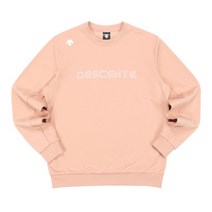 [데상트] 긴팔티 KQF SM323UHT94-PINK 본딩 플리스 맨투맨